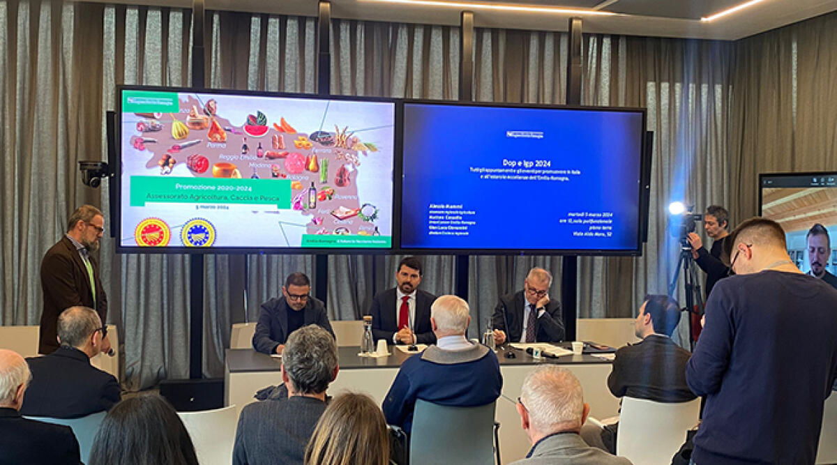 Dalla Regione un milione per la promozione di prodotti Dop e Igp - Conferenza stampa assessore Mammi