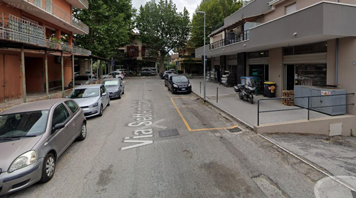 La rigenerazione di Misano: altre due vie interessate da lavori di riqualificazione - Tratto iniziale di via Settembrini di Misano