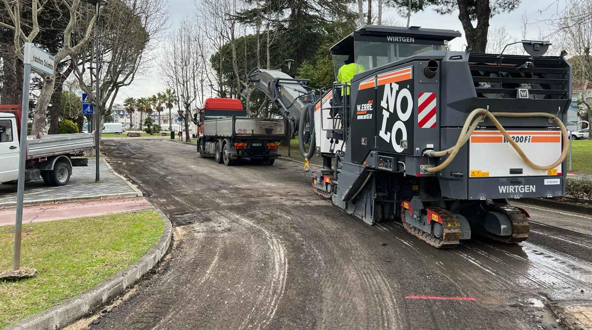 Con la primavera arrivano nuovi asfalti a Portoverde di Misano - Asfaltatura a Portoverde di Misano