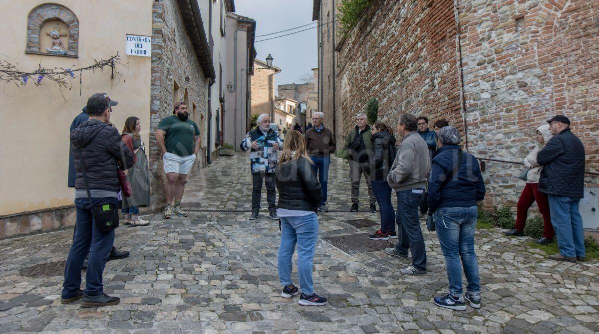 Tanti visitatori a Santarcangelo per la Domenica delle Palme - Visita guidata