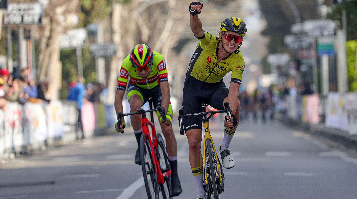 Coppi e Bartali, Bouwmann vince la terza tappa e diventa leader della corsa - PH Massimo Fulgenzi/SprintCyclingAgency©2024