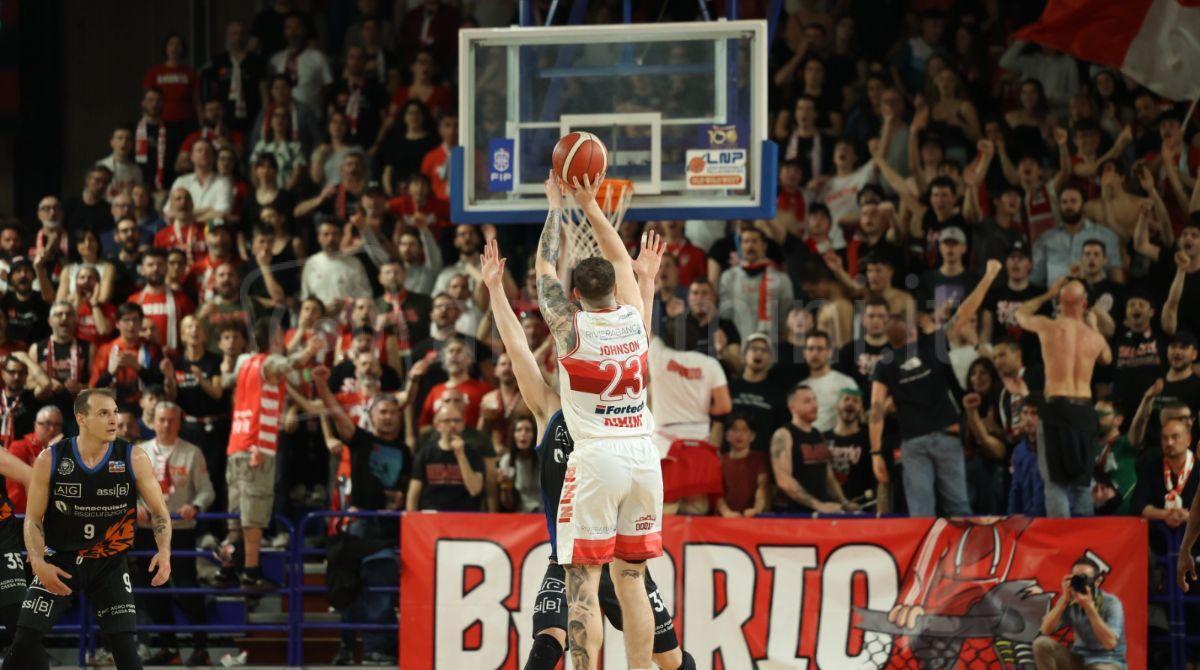 Basket A2, RivieraBanca: battuto il Latina (92-73). Nono successo in 11 partite - Justin Johnson