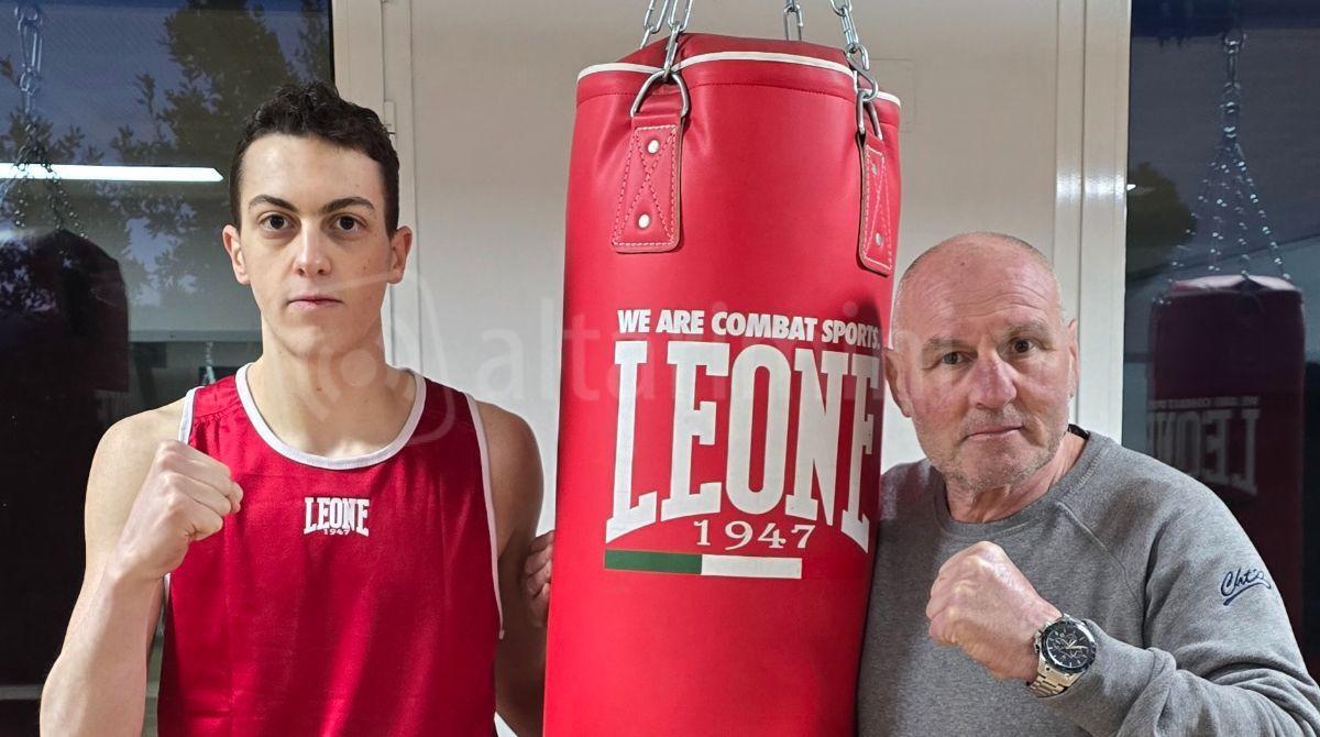 Boxe Santarcangelo al Torneo Regionale Esordienti con Alberto Fabbri - Fabbri e Scarpellini