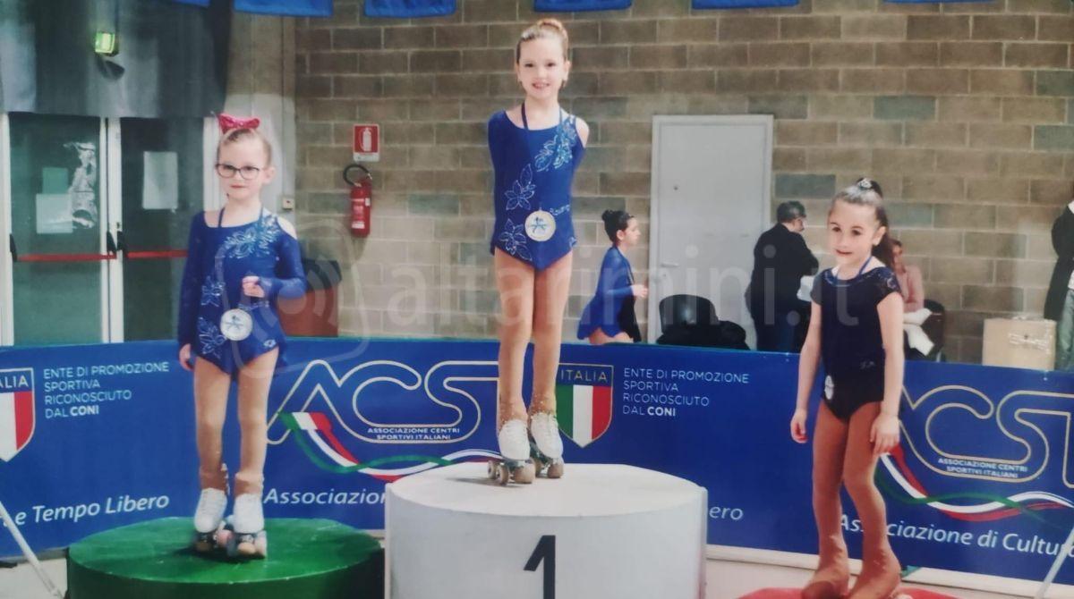 Campionato nazionale di Pattinaggio, Riccione sul podio nella categoria "Primi passi" - 
