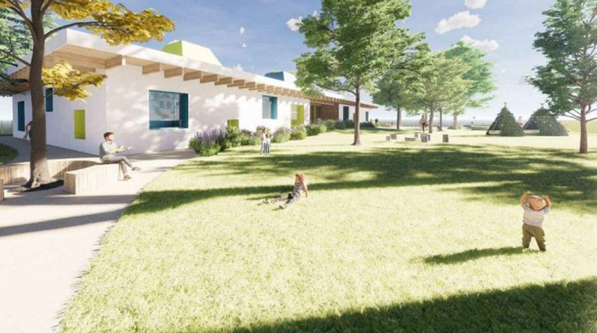 Con il Pnrr un nuovo volto per Rimini: nel vivo i lavori per il nuovo asilo Peter Pan - Peter Pan - rendering