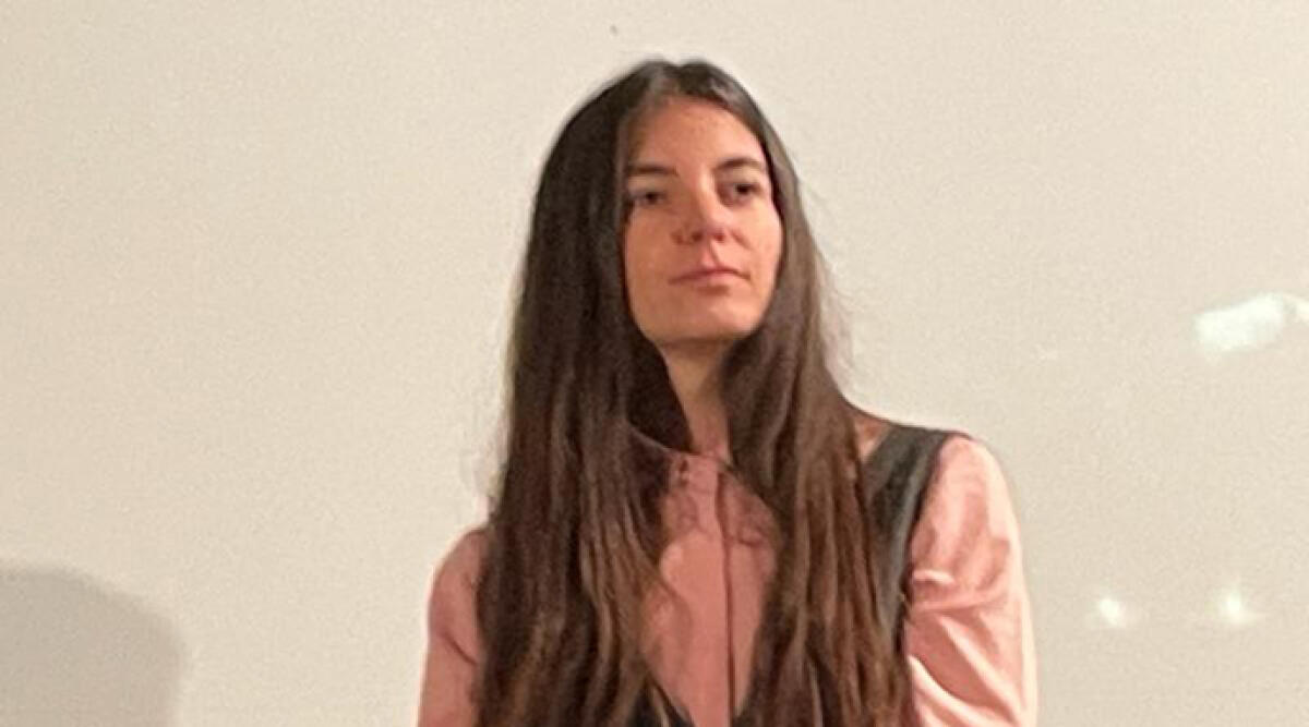 Giulia Innocenzi scuote Novafeltria: proiettato il docufilm 'Food for profit' - Giulia Innocenzi prima della proiezione del docufilm