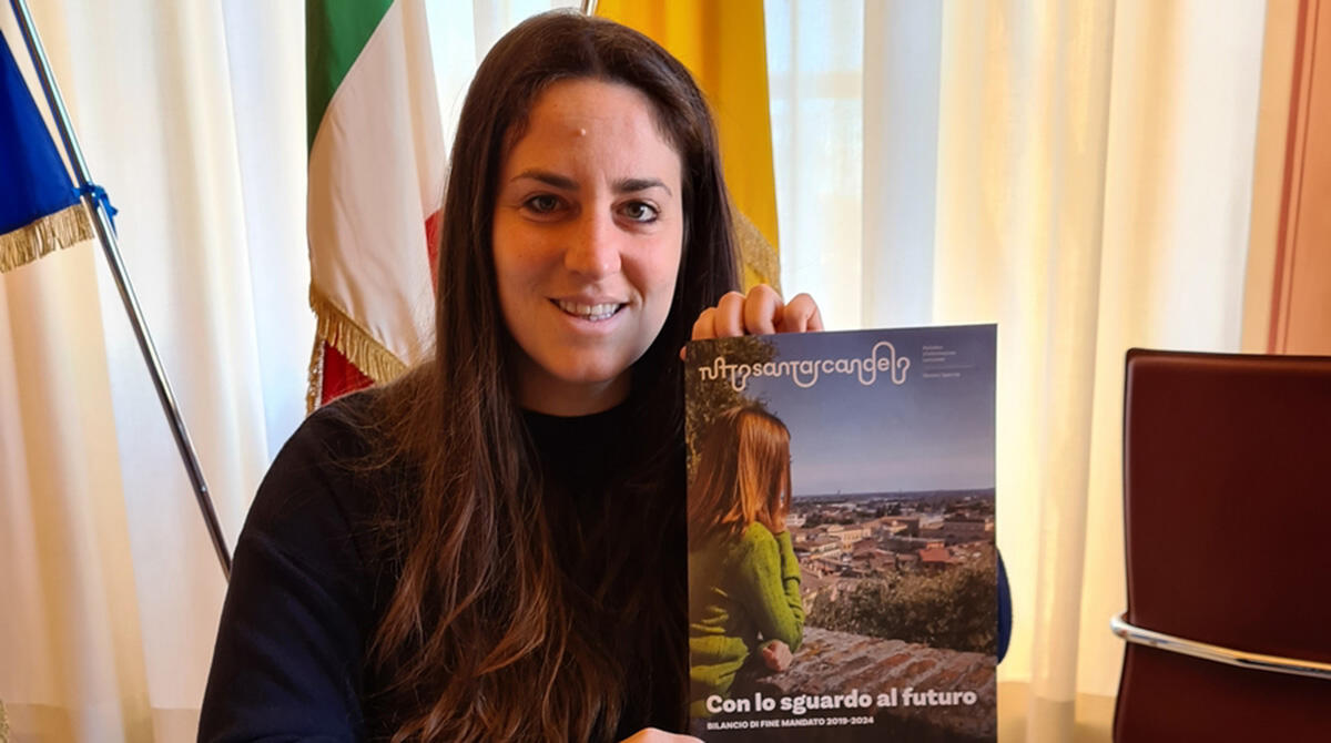 Termina il mandato di Alice Parma: numero speciale del periodico TuttoSantarcangelo - Alice Parma con il nuovo numero di TuttoSantarcangelo