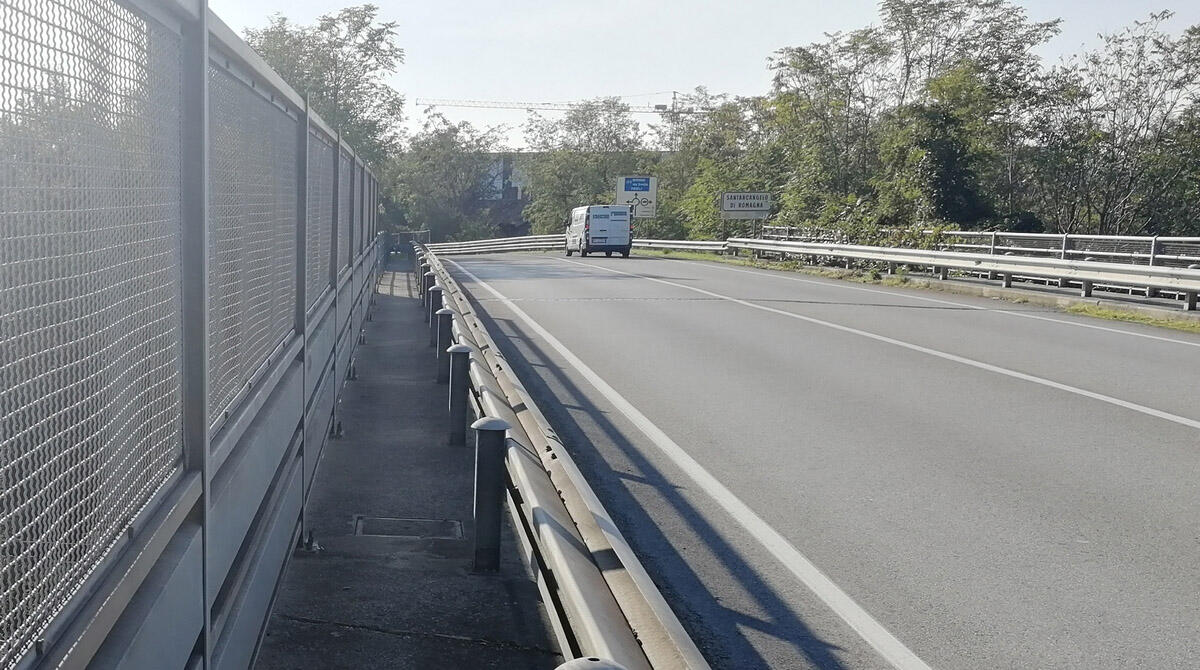 Lavori di sicurezza stradale a Santarcangelo: ecco dove cambia la viabilità - Cavalcaviaferrovia via Tosi, Santarcangelo di Romagna