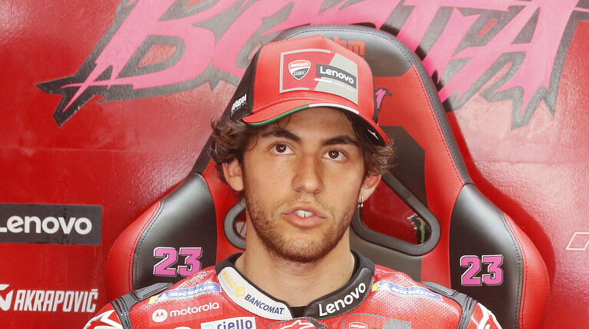 Motogp al via in Qatar, Bastianini: "Ducati competitiva, ma piedi per terra" - Enea Bastianini PH ANSA