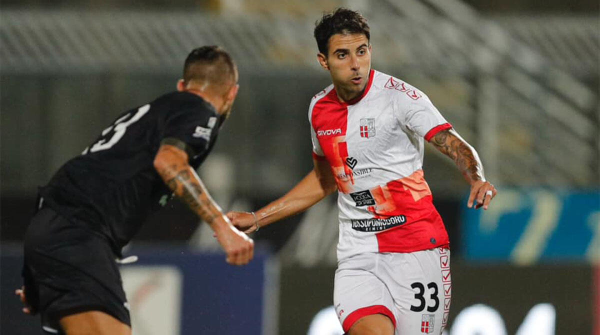 Lucchese stoppa il Rimini partito male: al Porta Elisa è 2-1. Segna Morra. Le pagelle - Langella in azione PH RIMINI FC