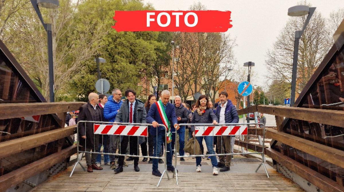 Il nuovo Ponte degli Scout è realtà: riapre lo storico passaggio pedonale sul Marecchia - La riapertura ufficiale della nuova e riqualificata struttura