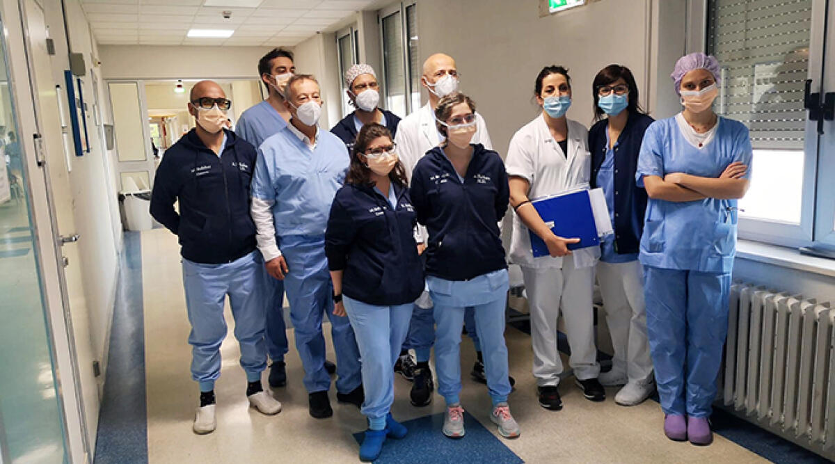 Il Trauma Center Romagna alla trasmissione Presa Diretta su Rai Tre - Lo staff del Trauma Center Romagna