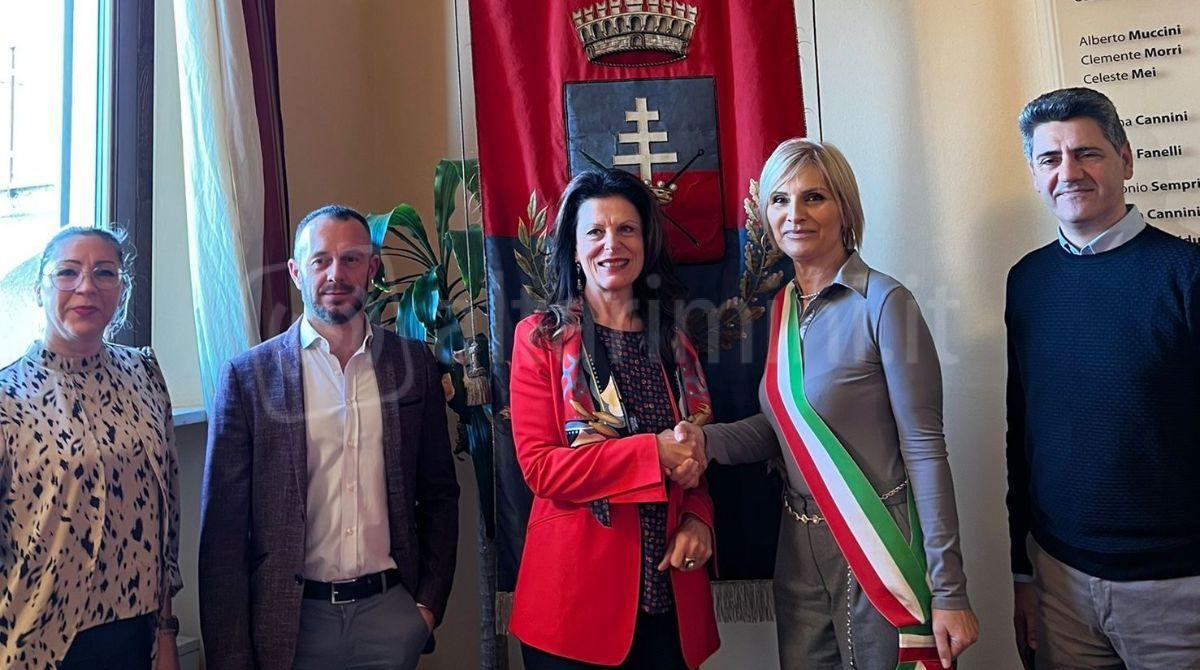 Il Prefetto Padovano in visita a San Clemente -