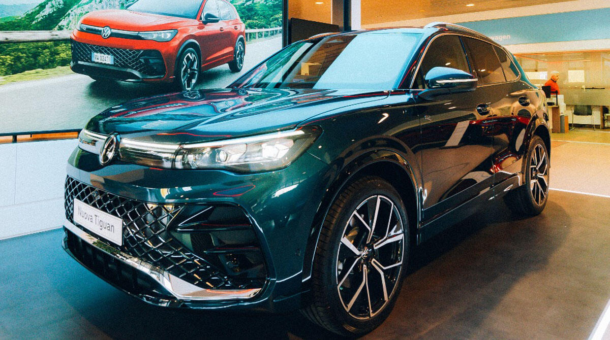 Da Reggini una magica presentazione per un’auto dagli effetti speciali - La nuova Tiguan