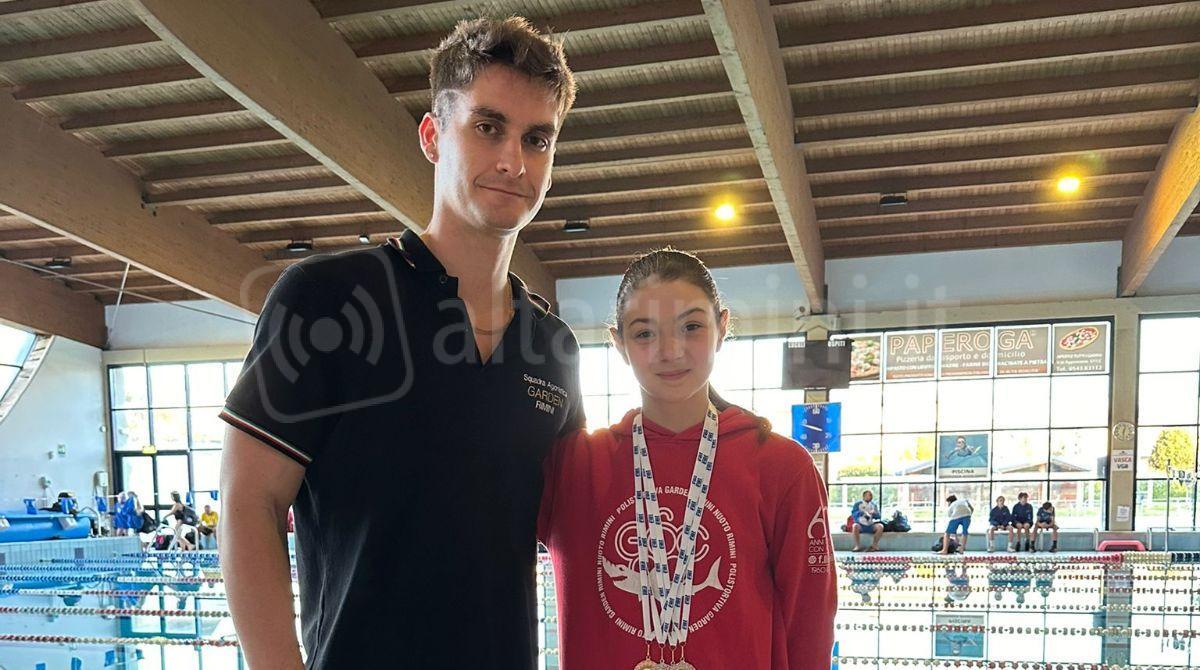 Stagione di successi e soddisfazioni per il Nuoto Garden Rimini - Davide Spinelli e Giulia Dogoter