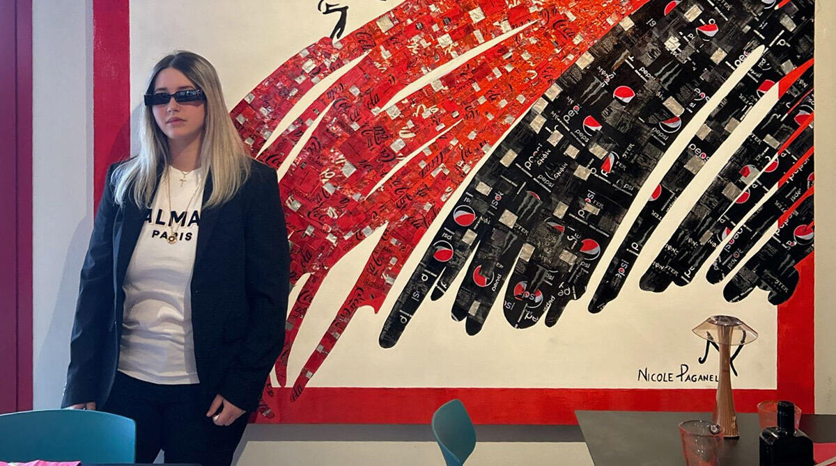 La giovane riminese Nicole Paganelli alla conquista del mondo con la sua pop art - Nicole Paganelli