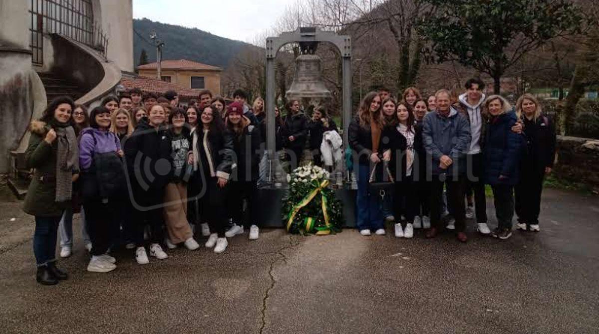 Studenti di Novafeltria in visita in Croazia per ricordare i minatori scomparsi - Gli studenti in visita