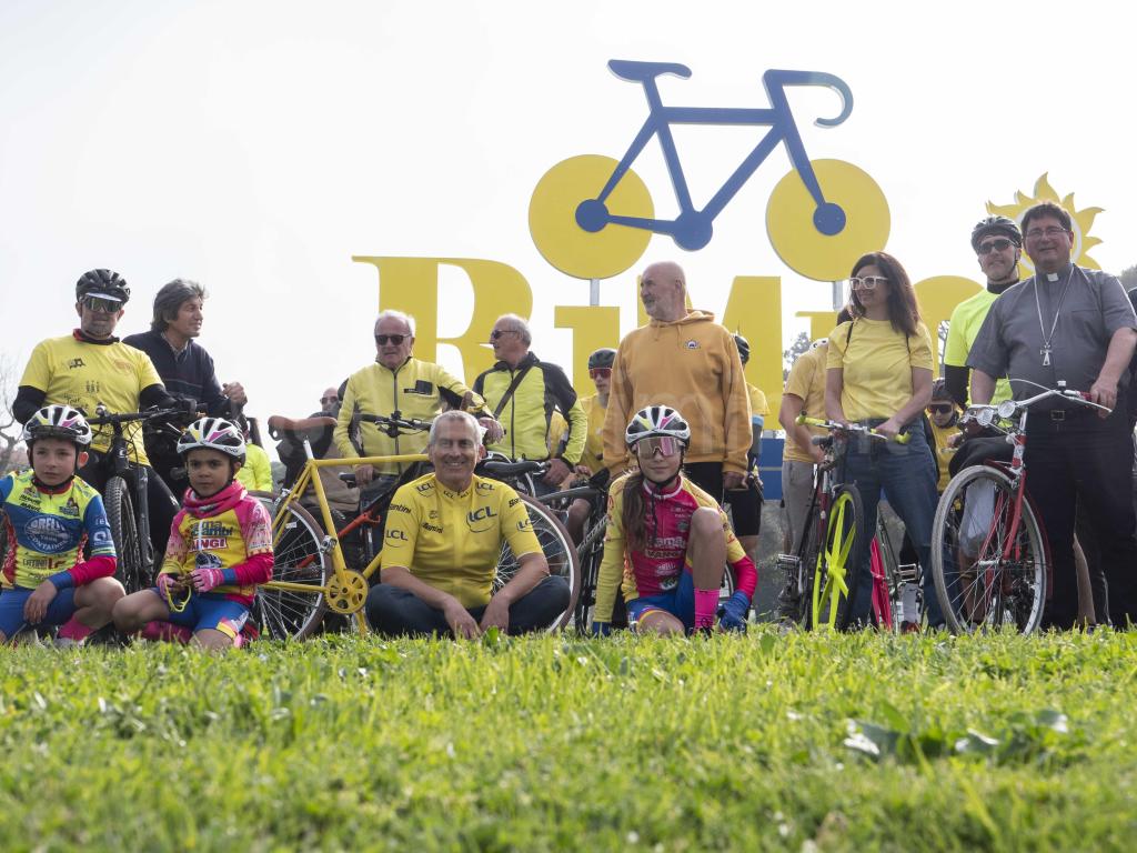 Rimini; 21/03/2024: Comune RN Uff Stampa, allestimenti in attesa del Tour de France©Riccardo Gallini /GRPhoto