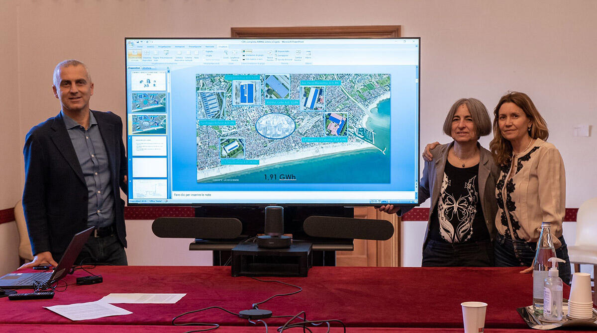 Rimini inaugura la sua prima comunità energetica rinnovabile: ecco come funziona - La presentazione in conferenza stampa a Rimini