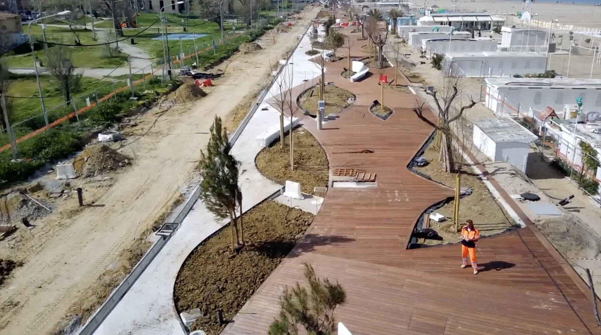 Parco del Mare, un nuovo tratto pronto per giugno. Ipotesi di un'area per il Parkour - 
