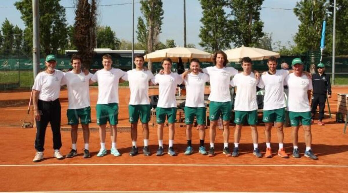 Brillante esordio del TC Viserba nel campionato di B1 maschile: battuto 4-2 lo Sporting Club Montecatini -