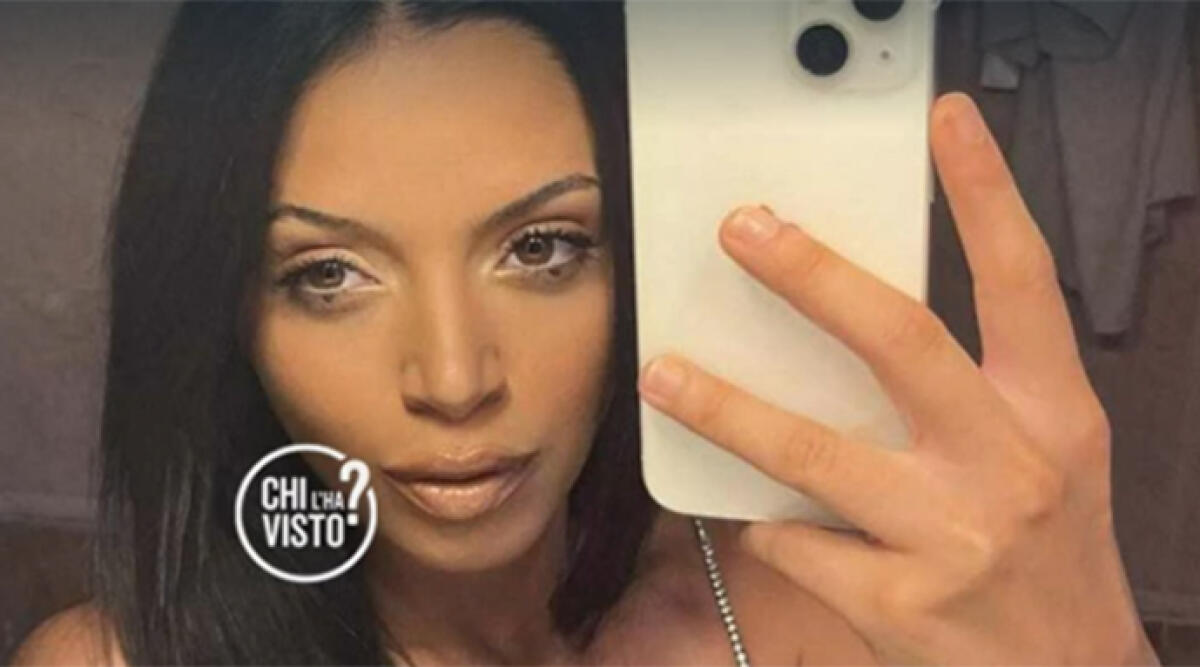 Allarme per Melissa Neri: la 24enne scompare durante una vacanza in Croazia - Un fermo immagine della trasmissione Rai 'Chi l'ha Visto?'