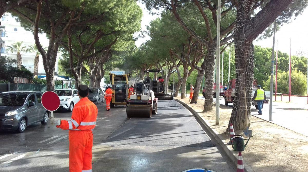 Manutenzione straordinaria delle strade di Riccione: le zone coinvolte e quelle già sistemate - Via Da Verrazzano