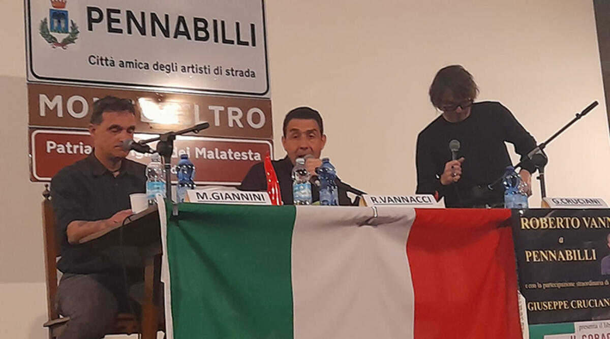 Vannacci e Cruciani a Pennabilli: incontro di riflessione con i cittadini - Il Generale Vannacci, ospite a Pennabilli