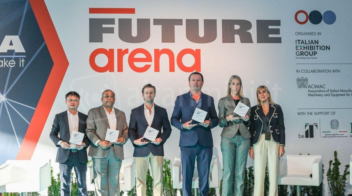 TecnAwards 2024 a Rimini si premiano le eccellenze dell'industria ceramica mondiale - Uno scatto dalla scorsa premiazione