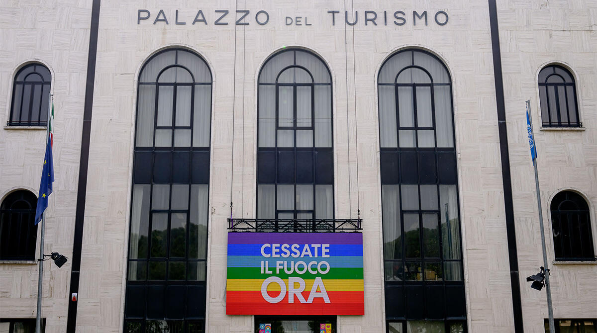 Riccione: "Dedichiamo la Pasqua alla pace nel mondo". L'iniziativa - PH CASALBONI