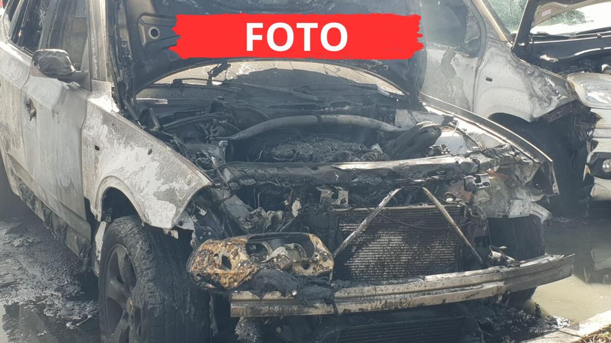 Incendio al Gros di Rimini: Bmw distrutta dalle fiamme, indagini in corso - L'auto distrutta dalle fiamme