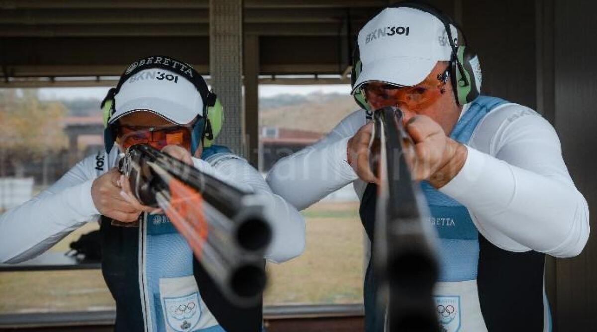 Tiro a volo: Alessandra Perilli, Gian Marco Berti e Alessandro Mancini a Doha per le qualificazioni a Parigi 2024 -