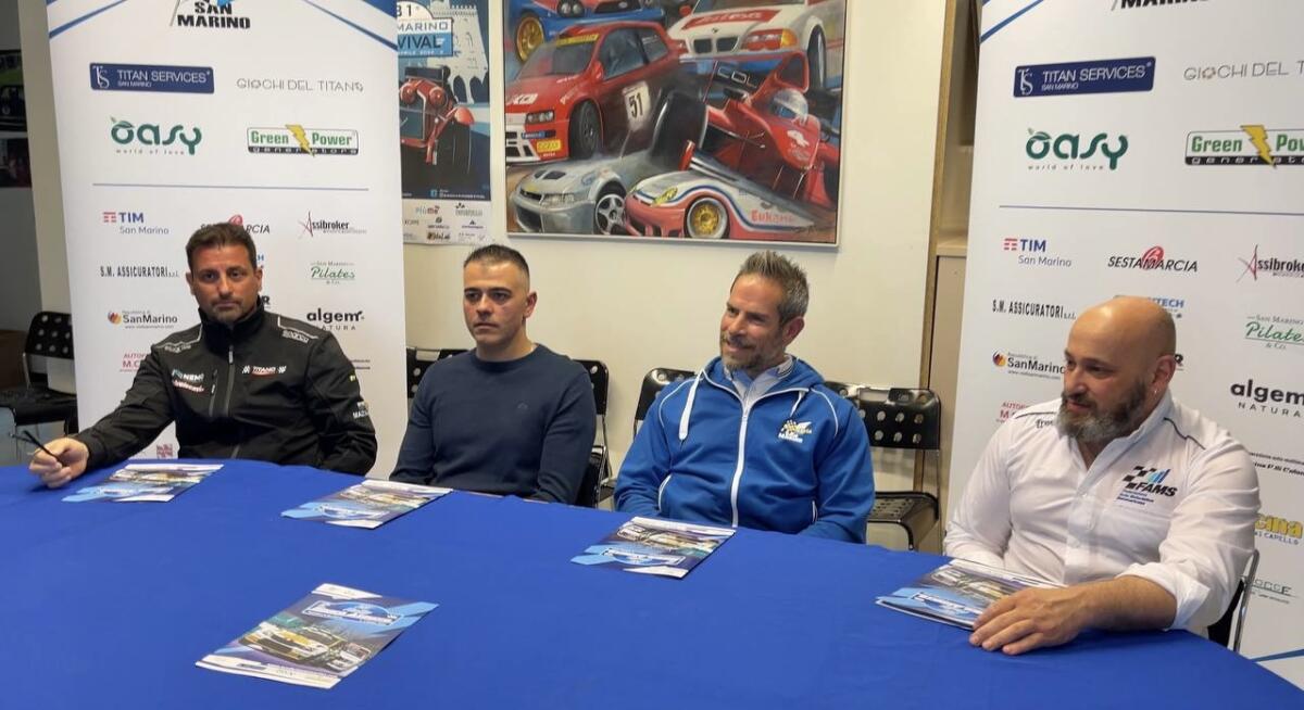 23° Rally Bianco Azzurro: conto alla rovescia verso la partenza a San Marino - Conferenza stampa Rally Bianco Azzurro, San Marino