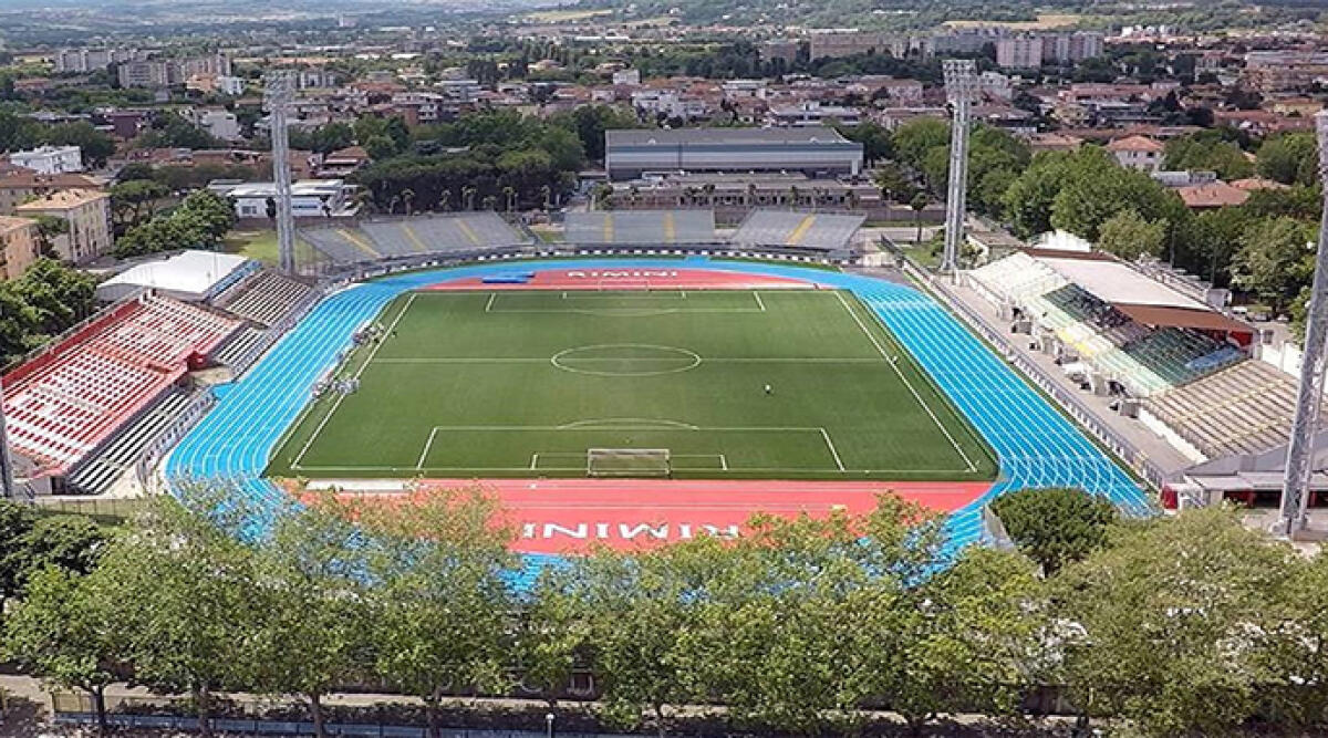 Il Romeo Neri di Rimini ospita triangolare benefico: ecco chi si sfida - Lo stadio Romeo Neri