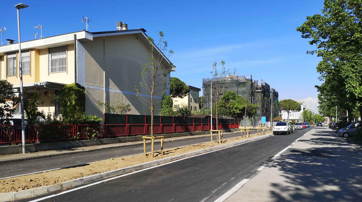 Tre importanti cantieri a Igea Marina tra rigenerazione urbana, viabilità e verde pubblico - Via Baldini