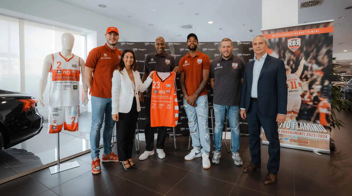 Anche la musica protagonista al palazzetto Flaminio con Rinascita Basket Rimini e Reggini - 