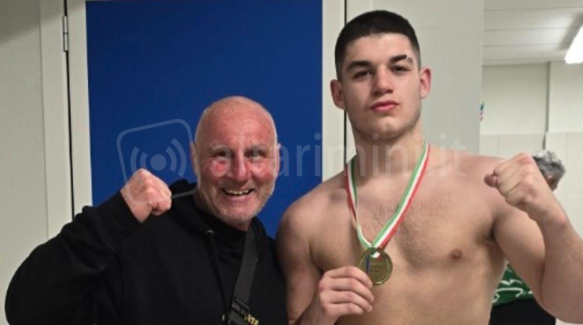 Importante Bronzo per Salaroli della Boxe Santarcangelo ai Campionati Italiani - Scarpellini e Salaroli