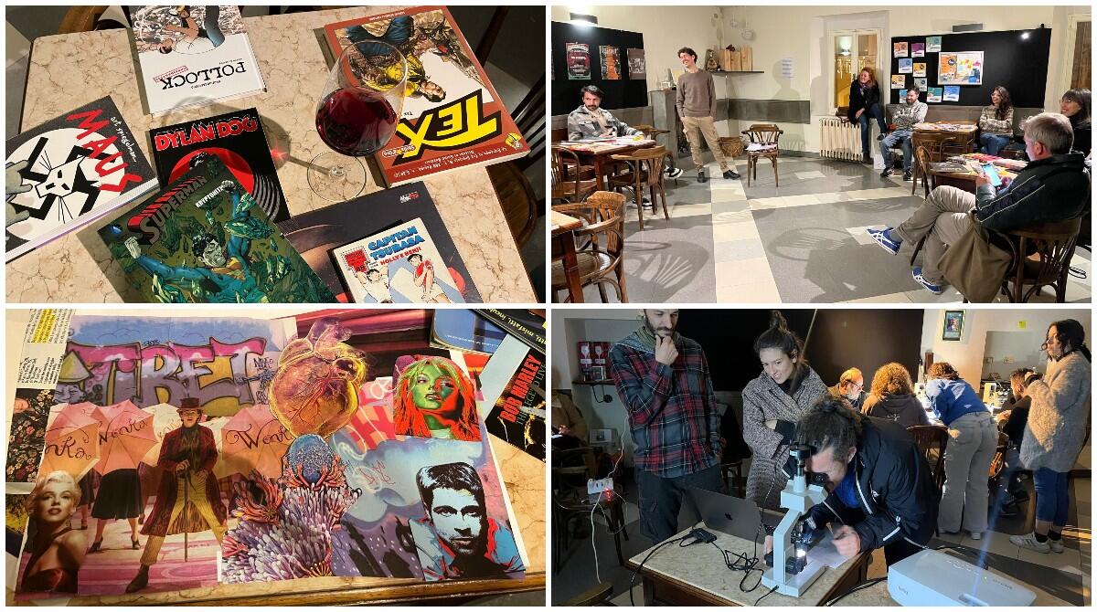 Dal fumetto all'uncinetto, passando per laboratori e giochi: le rassegne GioveDìSopra a Pennabilli - GioveDìSopra, Caffé della Nina - Pennabilli