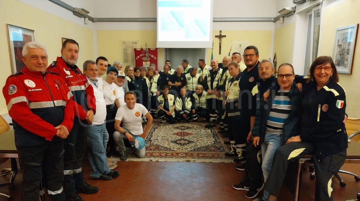 Volontari Protezione Civile Valconca: sorveglianza speciale dei fiumi Ventena e Conca -