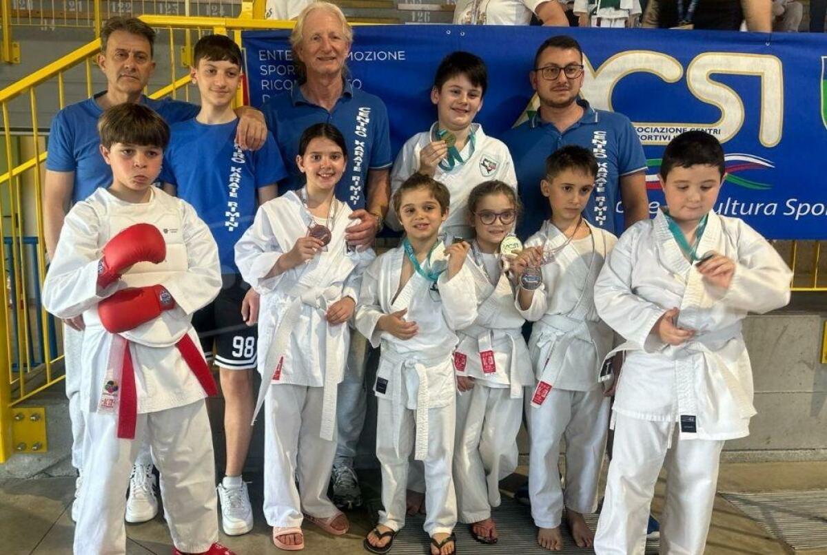 Buoni risultati per il centro Karate Rimini-Cervia al campionato Nazionale -