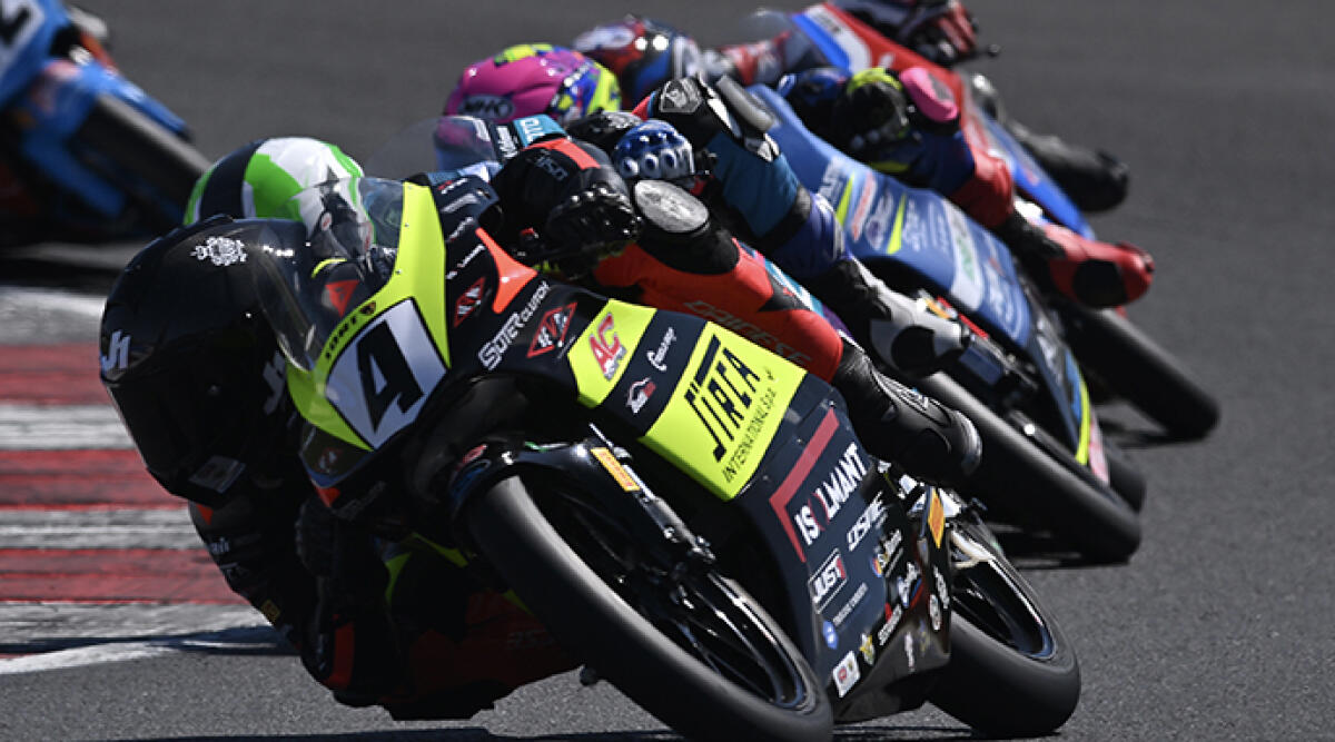 Ottimo esordio per Gabriel Tesini nell'European Talent Cup dello JuniorGp - Gabriel Tesini aMisano