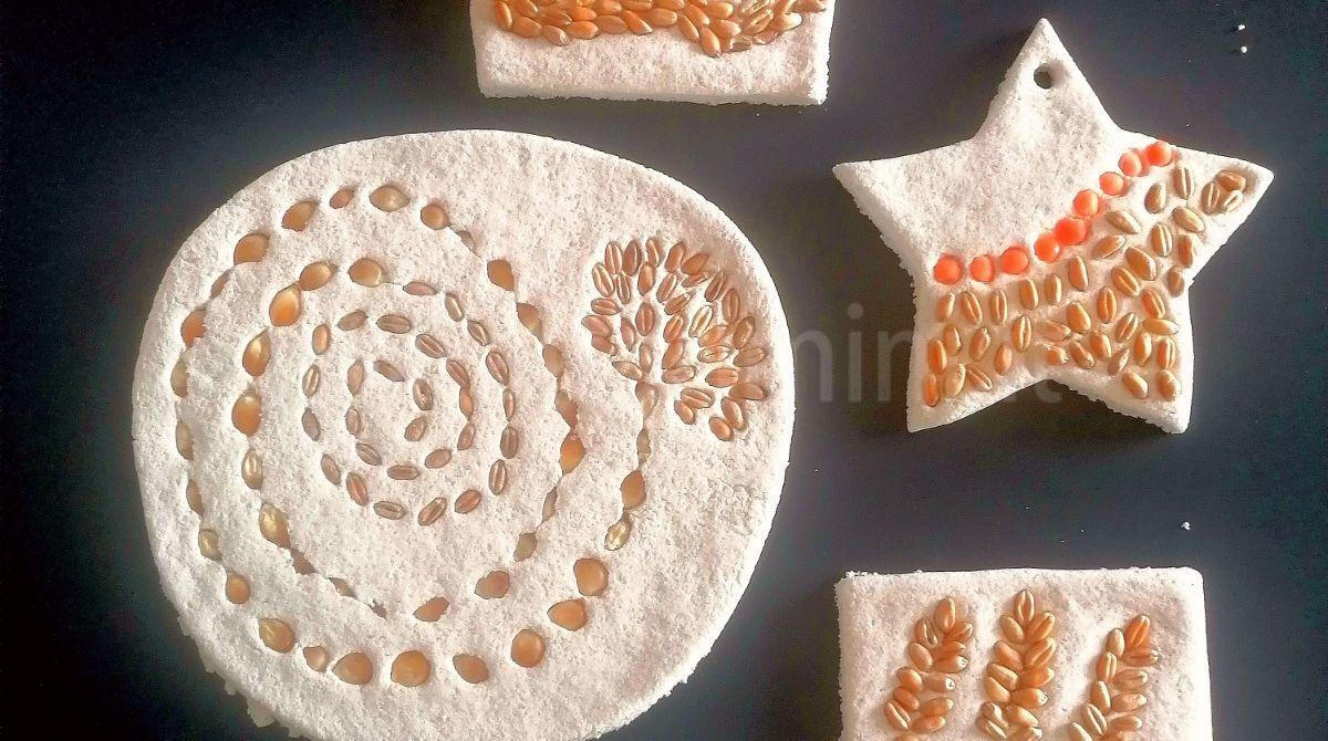 Ripartono i laboratori degli artigiani nelle scuole primarie di Rimini - Alcuni dei prodotti realizzati con il pane nei laboratori