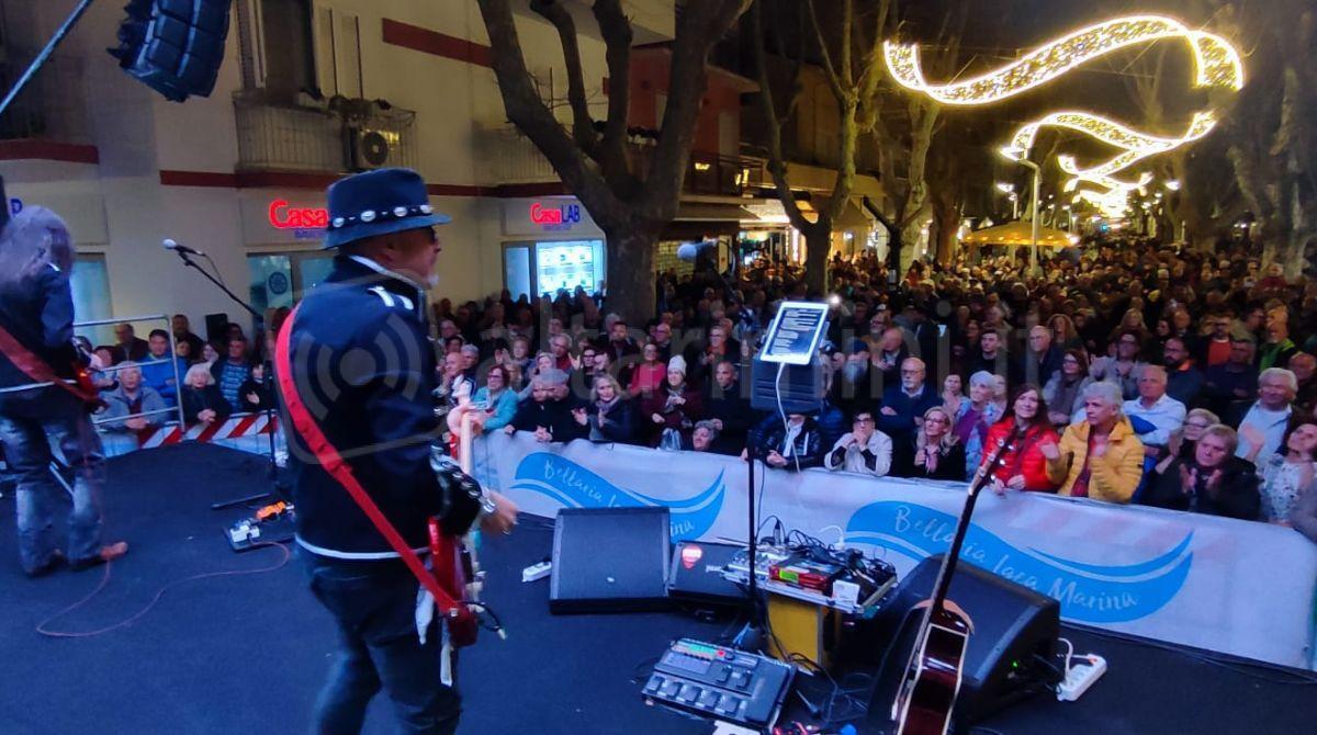 La Pasqua diffusa di Bellaria Igea Marina, successo per gli eventi a cielo aperto - Un momento della serata - ph Giorgetti
