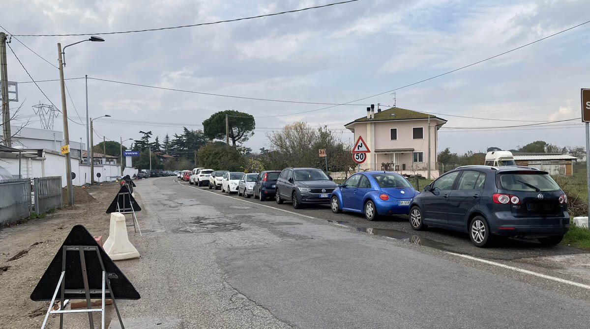 Caselli autostradali di Rimini senza parcheggio: "Urgente intervenire" - PH GIOENZO RENZI