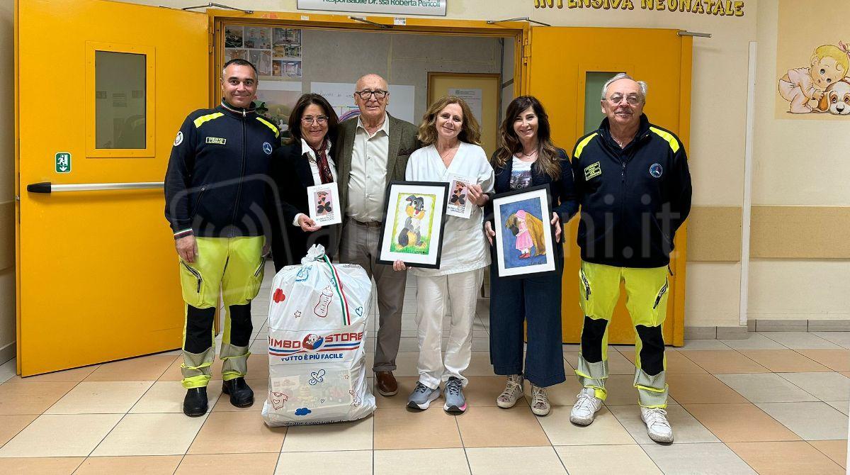 Giochi e libri donati per i bimbi ricoverati in Oncoematologia pediatrica a Rimini -