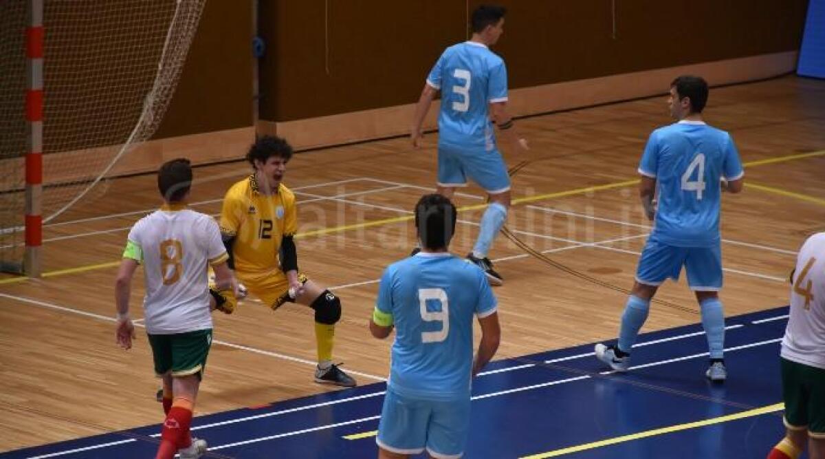 Futsal, Euro 2026: un primo tempo storto costa a San Marino la sconfitta con la Bulgaria (4-1) -