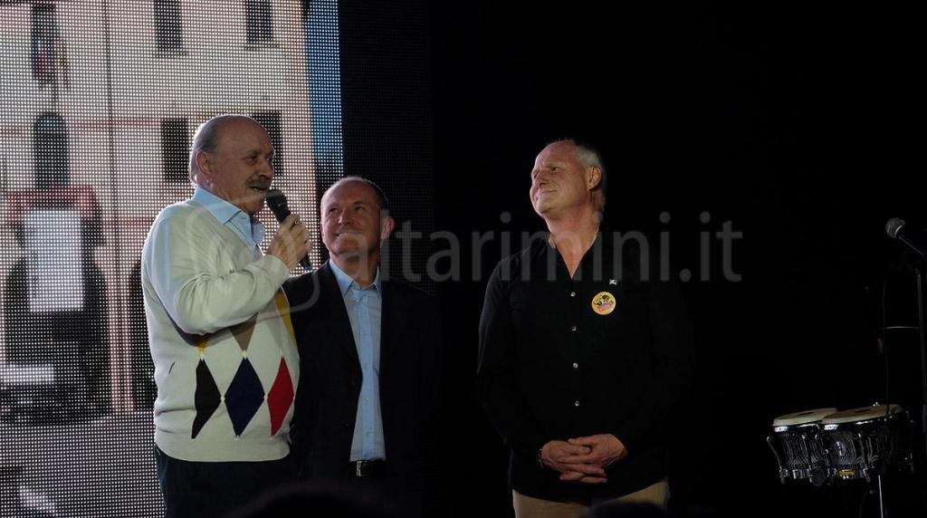 I sindaci Walter Bevitori e Stefano Zanchini