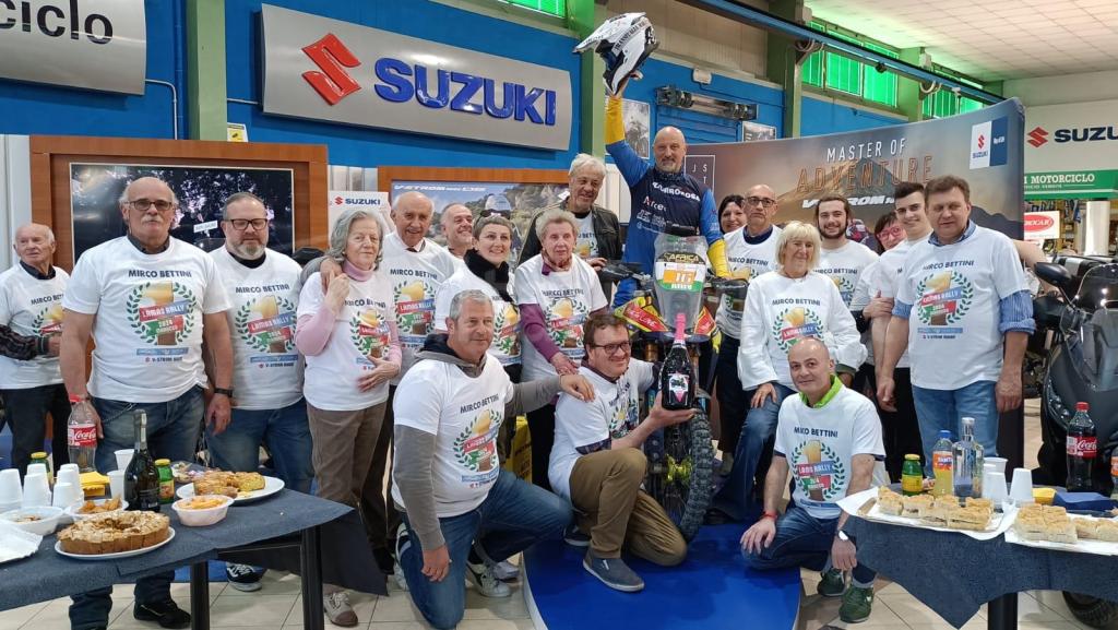 La festa per Bettini a Ugolini Motor Ciclo di Rimini