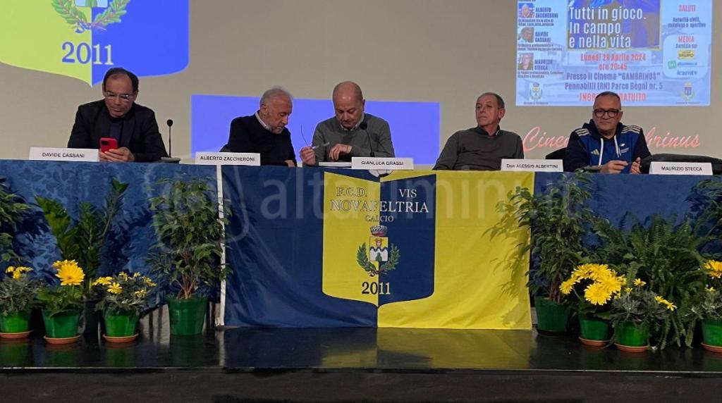 Il tavolo dei relatori