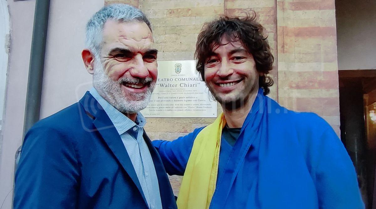 A Rimini la presentazione della biografia di Walter Chiari - Michele Sancisi e Simone Annicchiarico